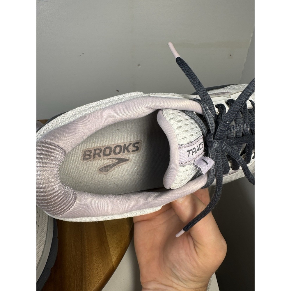 Brooks Women's Athletic Shoes in Light Pink and Gray - Picture 8 of 10